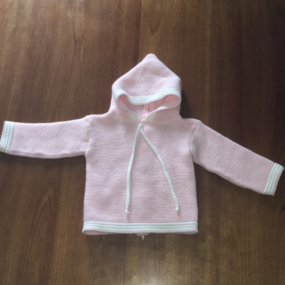 Blue Bird Knitted Hoodie NWOT